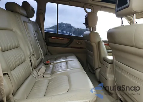 1999 Lexus Lx 470 из США, поврежденный, VIN JT6HT00W8X0049799